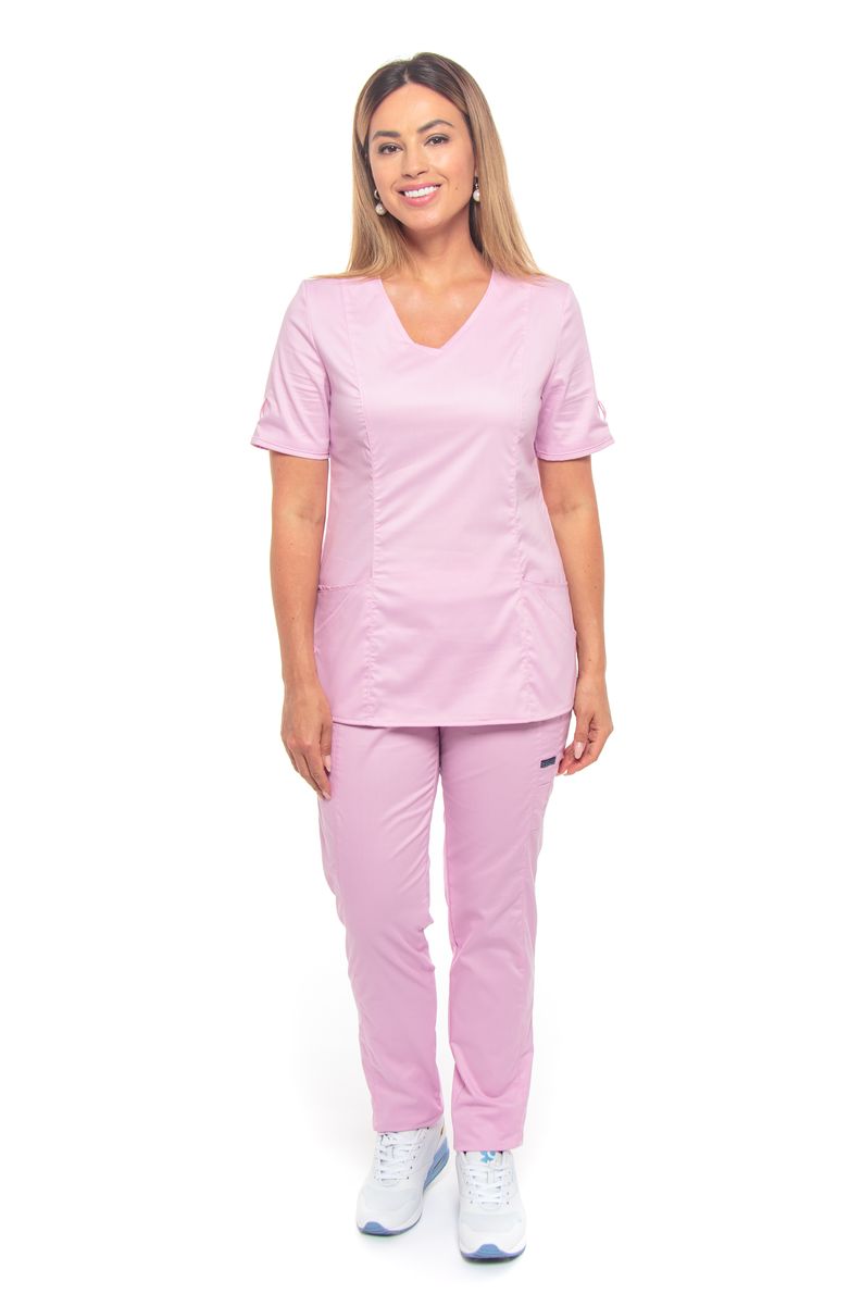 фото Костюм медицинский женский medicalwear сантана 117 фиолетовый 50 ru