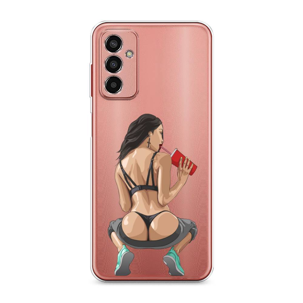 

Чехол на Samsung Galaxy M13 "Сочные булочки", Бежевый;красный;черный, 2106850-6