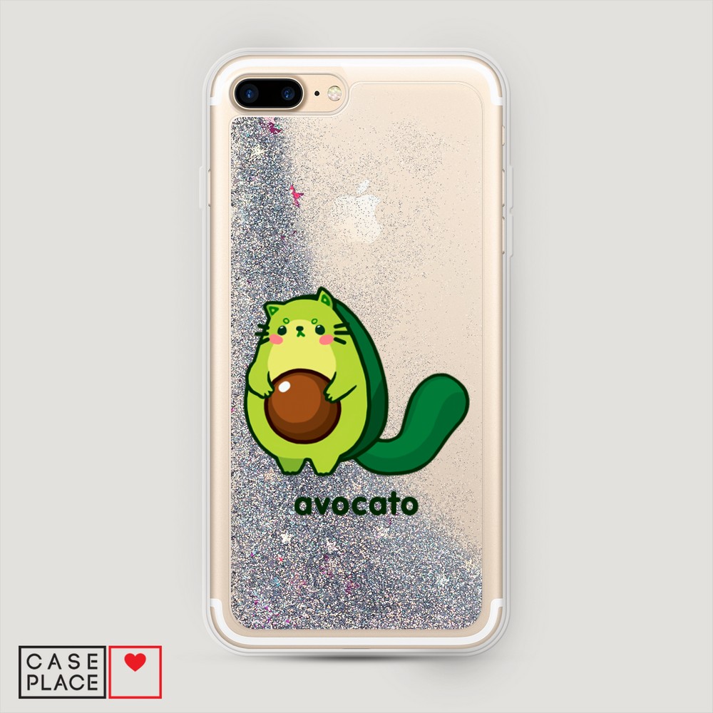 

Чехол Awog на Apple iPhone 8 Plus / Айфон 8 Plus "Avocato", Разноцветный, 10991-1