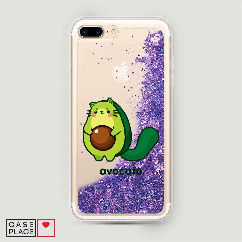 

Чехол Awog на Apple iPhone 8 Plus / Айфон 8 Plus "Avocato", Разноцветный, 10992-1