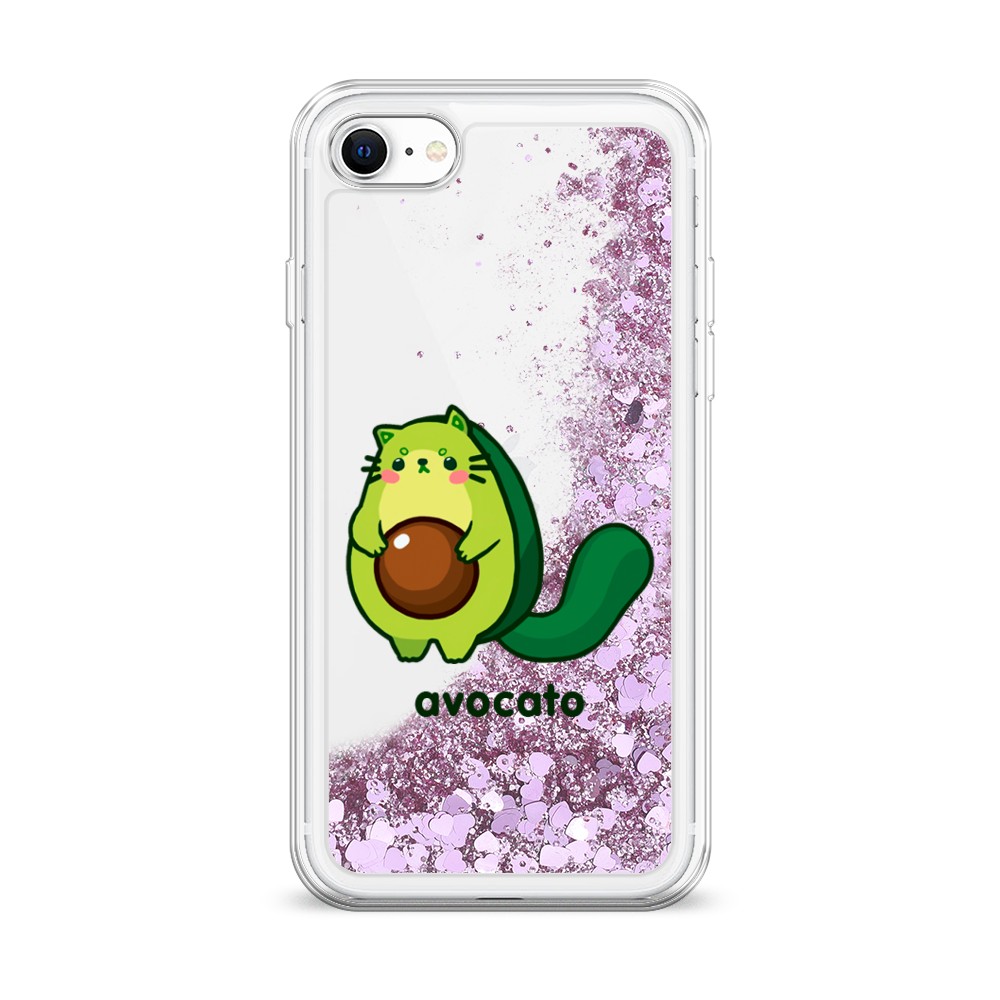

Жидкий чехол с блестками "Avocato" на Apple iPhone SE 2020, 12494-1