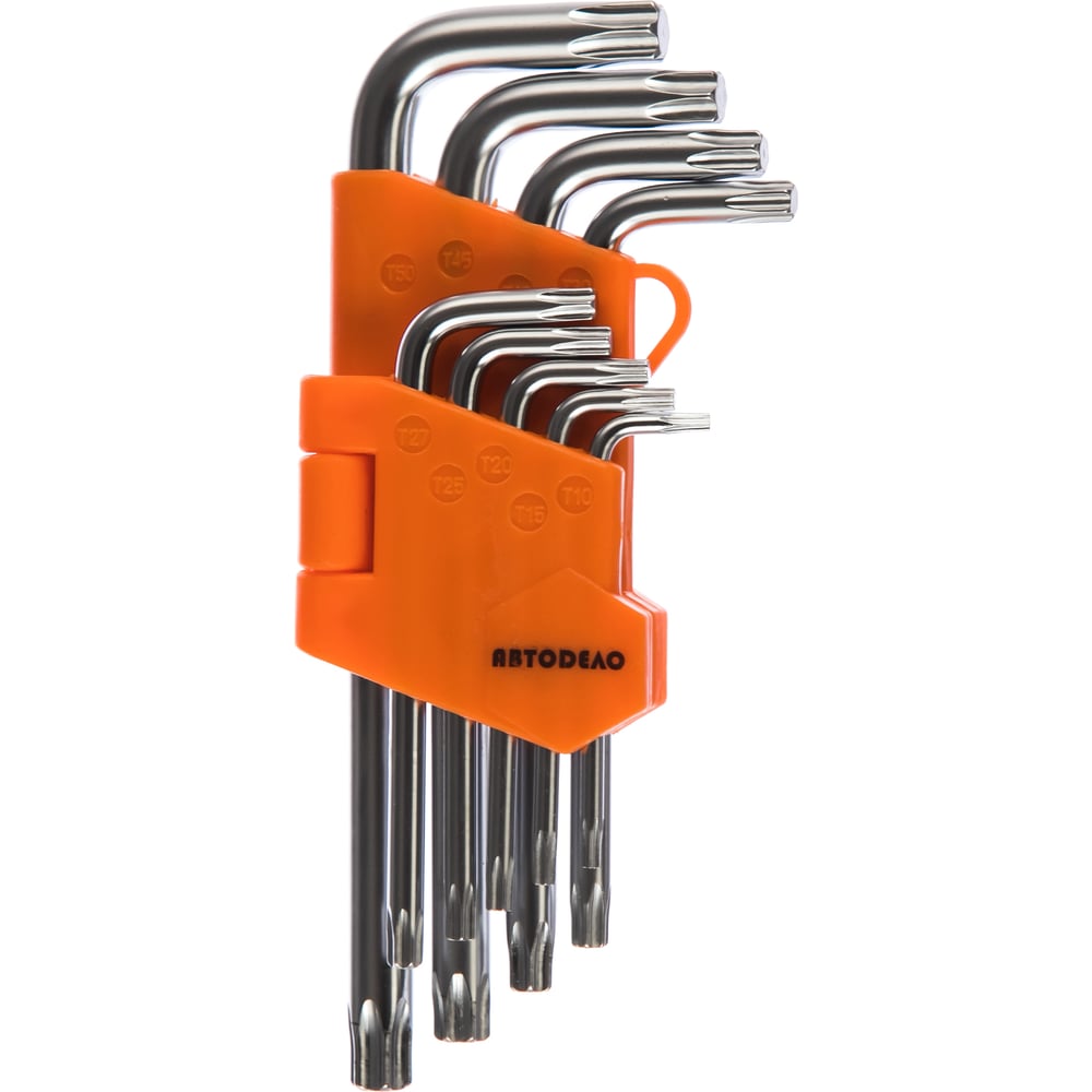 

Набор Г-Обр. Torx 9Ч, T10-T50 Короткие Автоdело 39153 АвтоDело арт. 39153