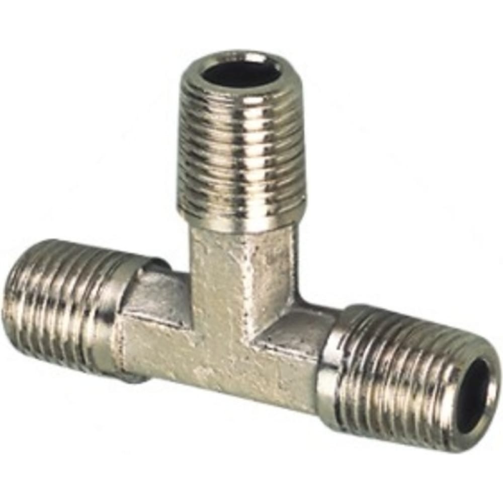 

Тройник Pegas Pneumatic 21571294 1,4", н/р, серебристый