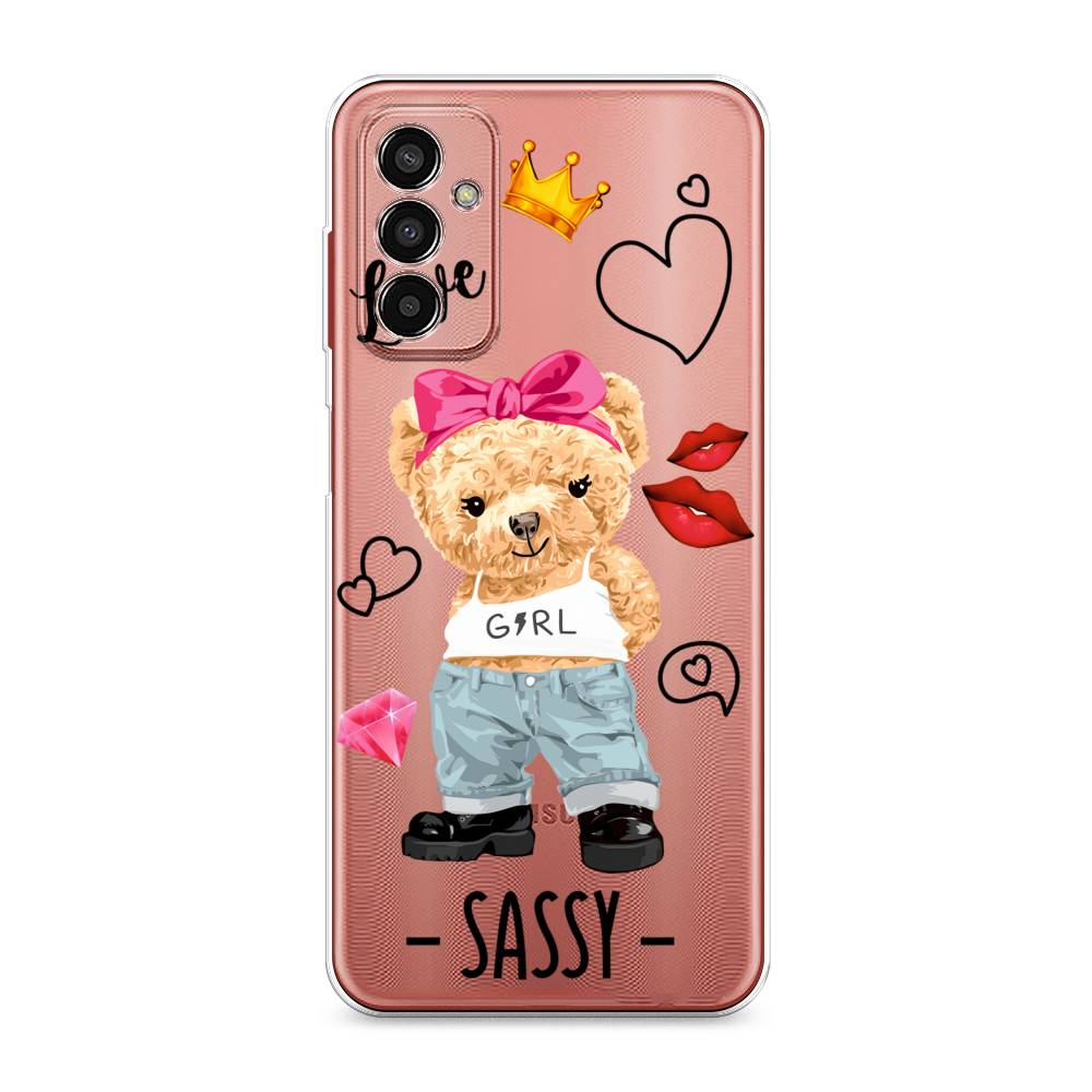 

Чехол на Samsung Galaxy M13 "Sugar Mommy", Голубой;белый;розовый, 2106850-6