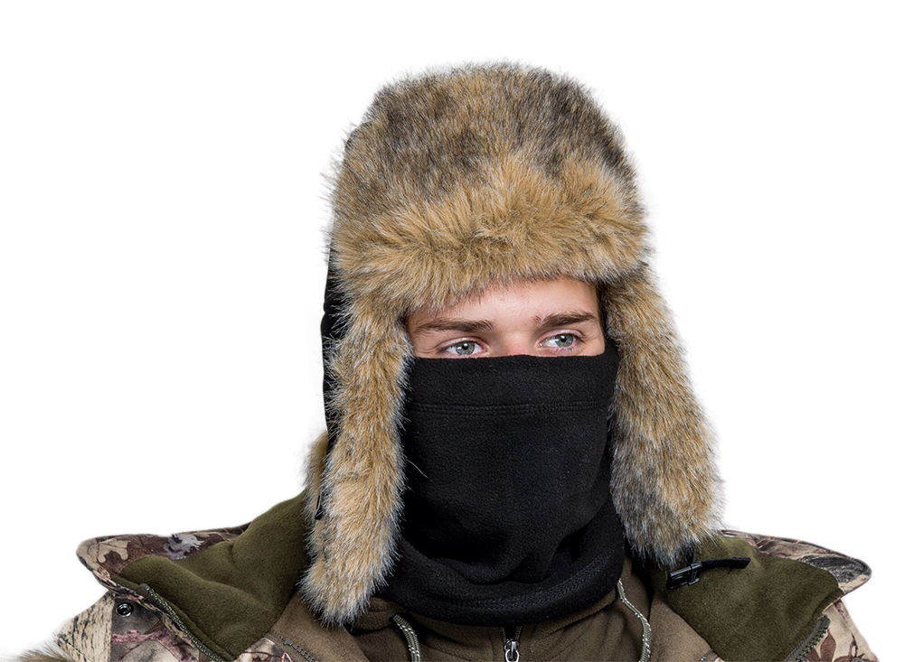 

Снуд мужской Хольстер 3 в 1 черный, 18х13 см, 3 в 1