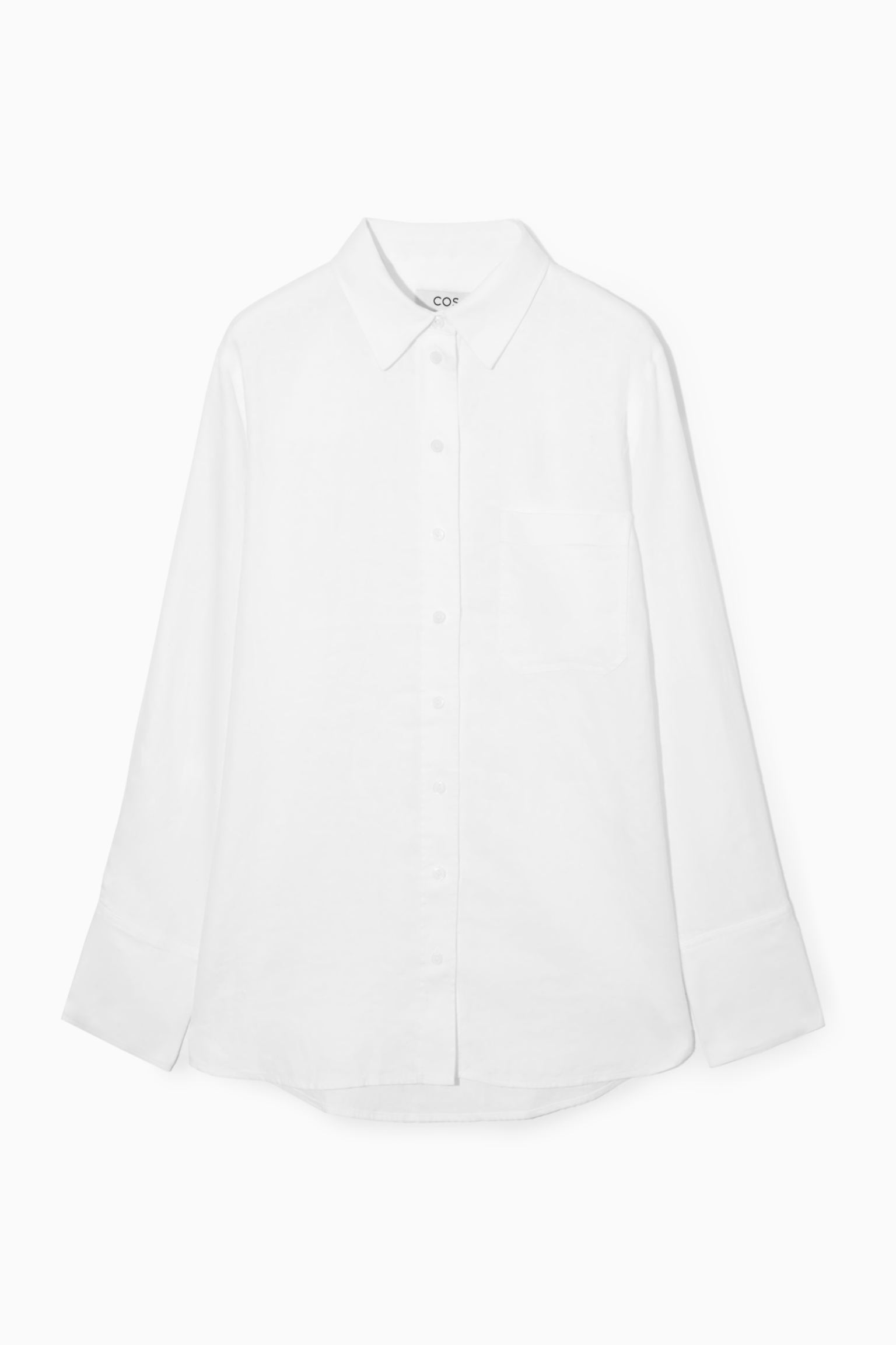 Рубашка женская COS 1163633004 белая 44 EU (доставка из-за рубежа)