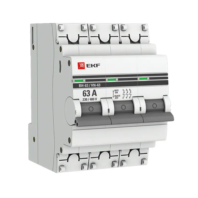 

Выключатель нагрузки EKF ВН-63 3P 63 А
