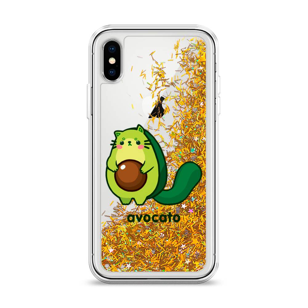 

Чехол Awog на Apple iPhone XS (10S) / Айфон XS (10S) "Avocato", 11890-1