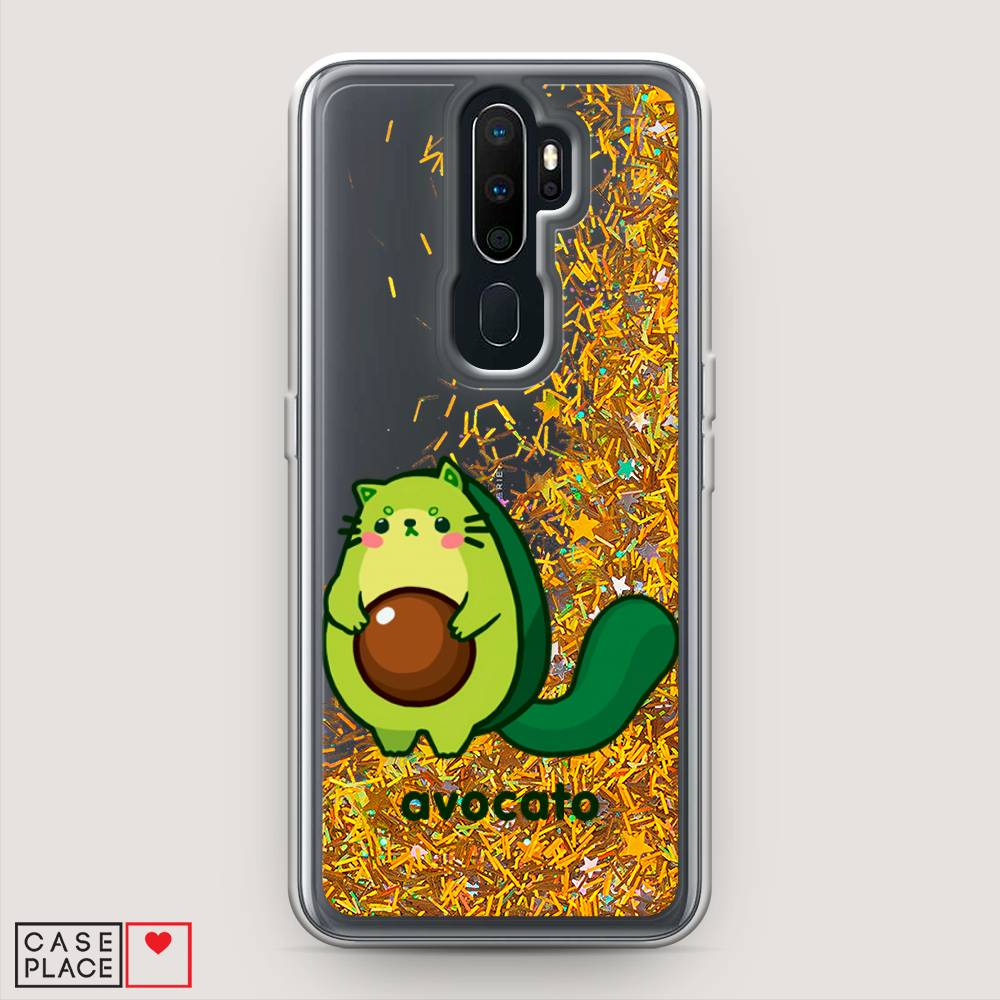 

Жидкий чехол с блестками "Avocato" на Oppo A5 (2020), 251390-1