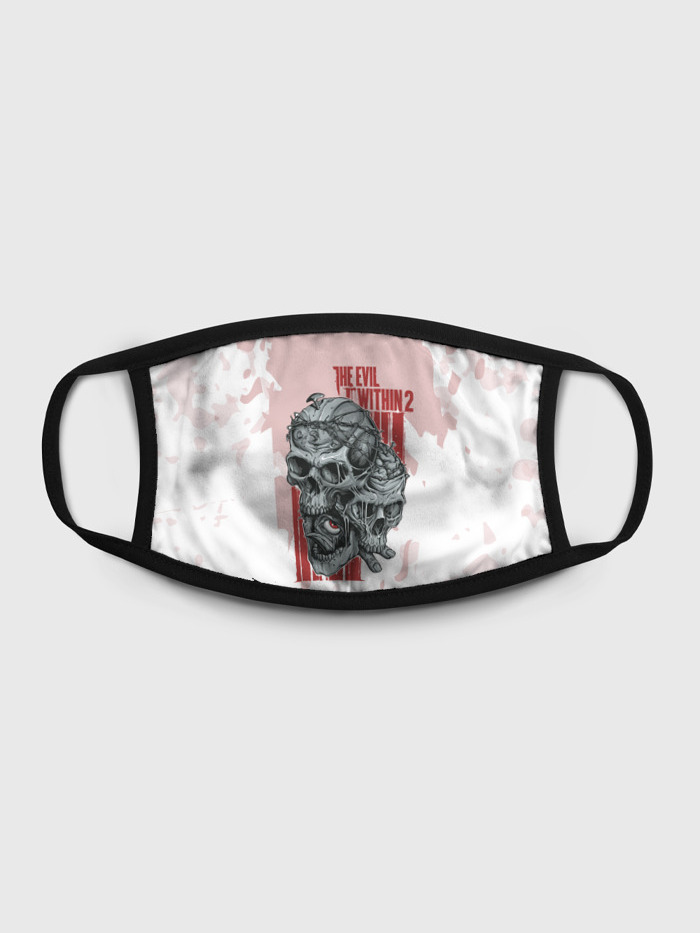 

Многоразовая маска унисекс Burnettie The Evil Within 2, Разноцветный, The Evil Within 2