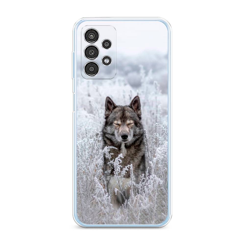 

Чехол Awog на Samsung Galaxy A13 / Самсунг A13 "Волк в поле", Белый;черный, 2104850-1
