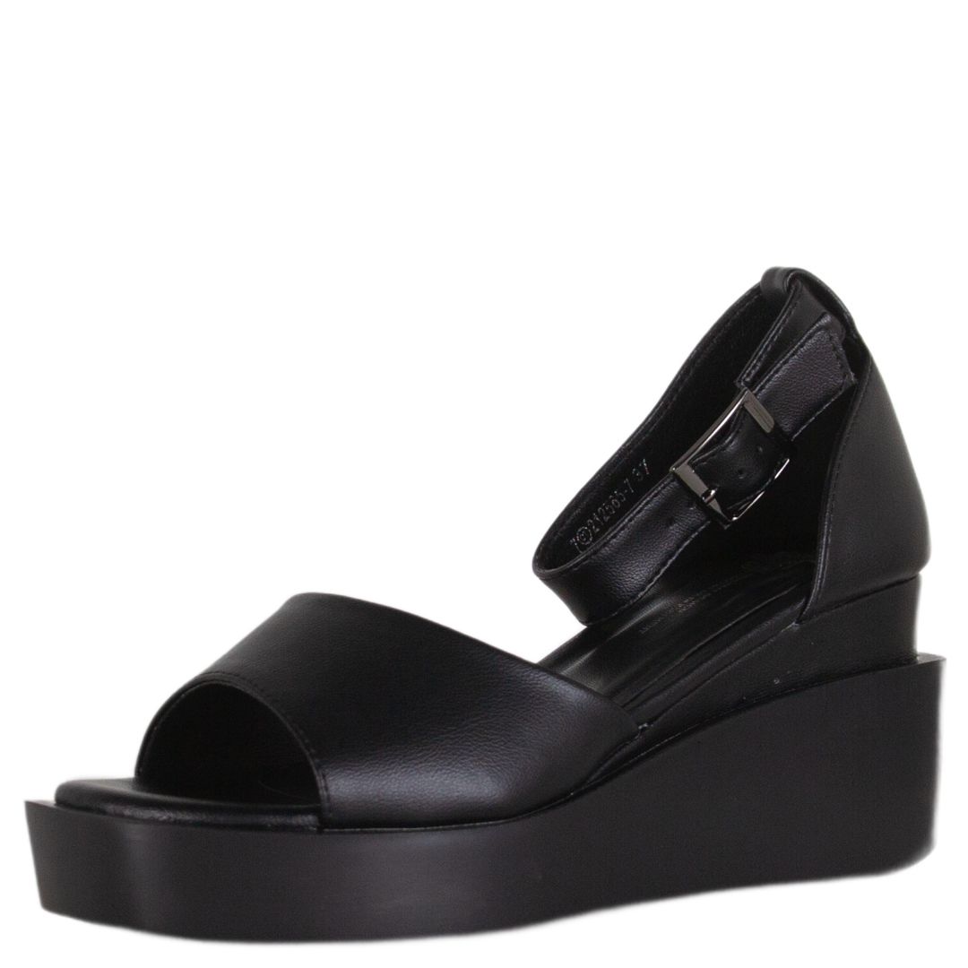 

Босоножки женские TFS 212565-7 черные 40 RU, Черный, 212565-7