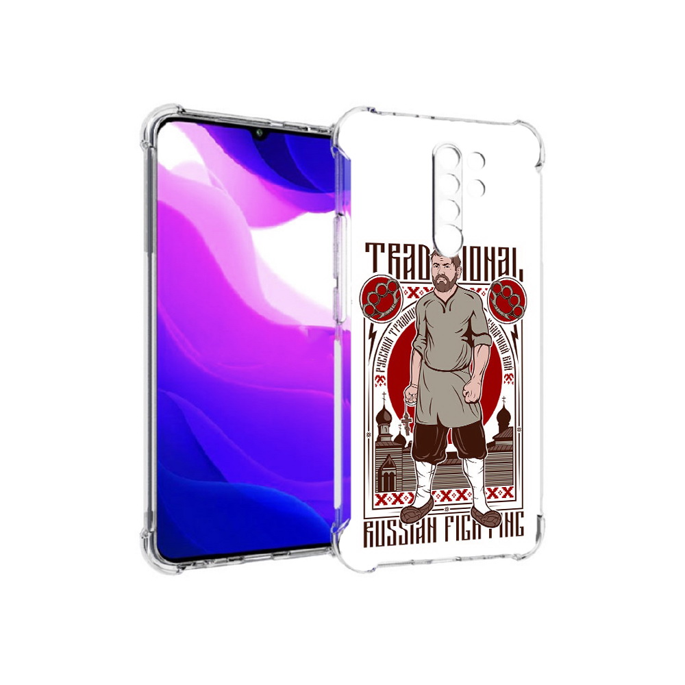 

Чехол MyPads Tocco для Xiaomi Redmi 9 Традициональный мужчина (PT150826.259.173), Прозрачный, Tocco
