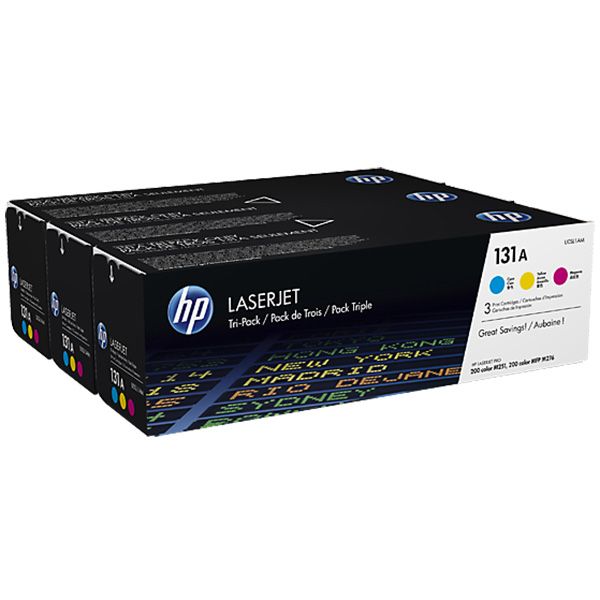 Картридж для лазерного принтера HP 131A (U0SL1AM) цветной, оригинал