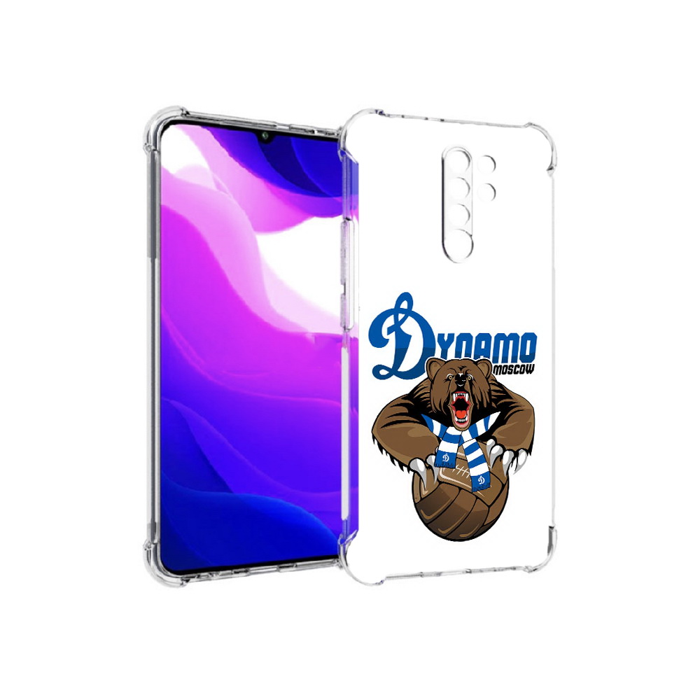 

Чехол MyPads Tocco для Xiaomi Redmi 9 ФК Динамо медведь (PT150826.259.175), Прозрачный, Tocco