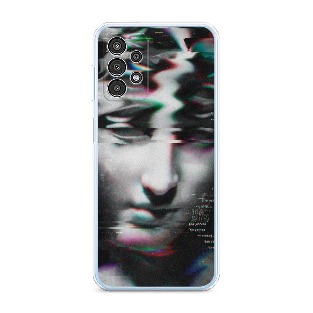 

Чехол Awog на Samsung Galaxy A13 / Самсунг A13 "Glitch Art", Серый, 2104850-9
