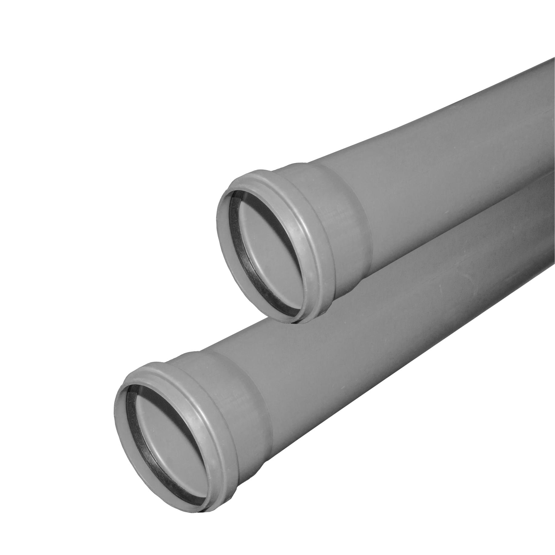 Труба VALFEX OPTIMA ф 50, с раструбом, L=0.5 м, внутренняя канализация, толщина стенки 1.5