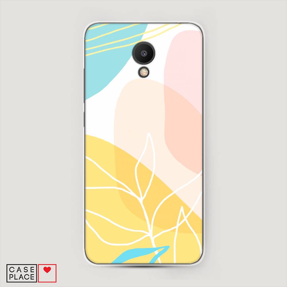 

Чехол Awog на Meizu M6S "Летнее настроение", Желтый;голубой;розовый, 72450-10