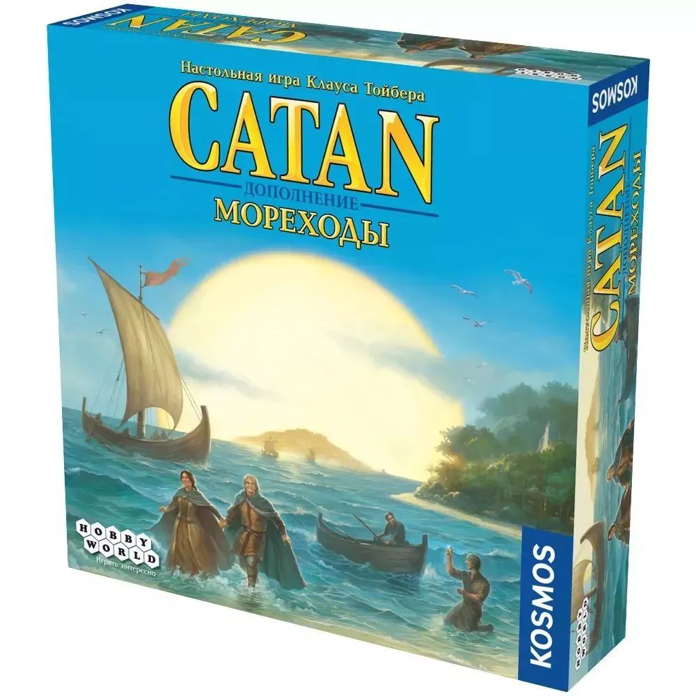 

Настольная игра Колонизаторы Catan : Мореходы (2024), База