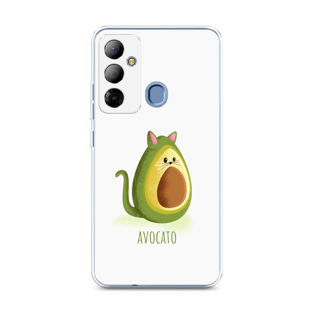 

Чехол Awog на Tecno Pop 6 Go "Avocato", Белый;зеленый;коричневый, 302950-10