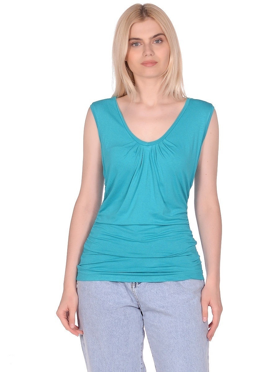 

Футболка женская New York & Company 723120 бирюзовая M, 723120