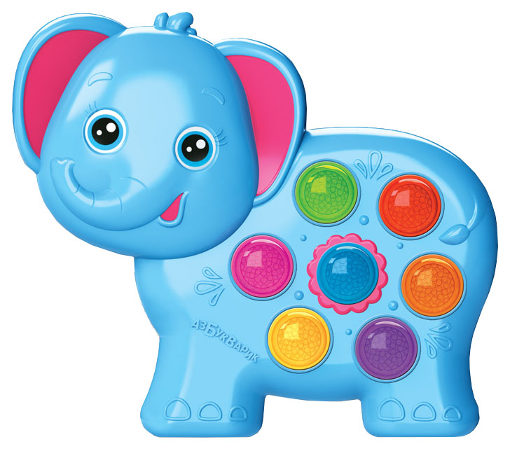 Игрушка музыкальная. Слоненок азбукварик игрушка музыкальная веселушка слоненок