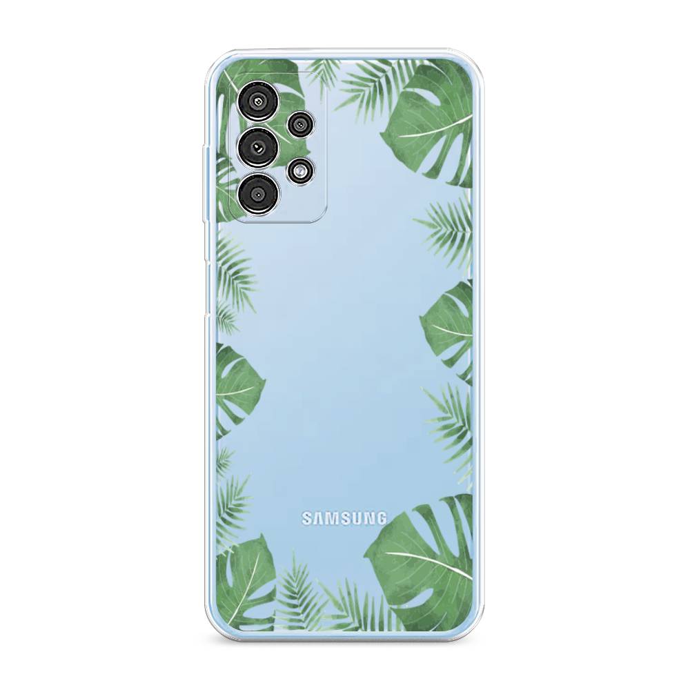 

Чехол Awog на Samsung Galaxy A13 / Самсунг A13 "Листья папоротника рамка", Зеленый, 2104850-8