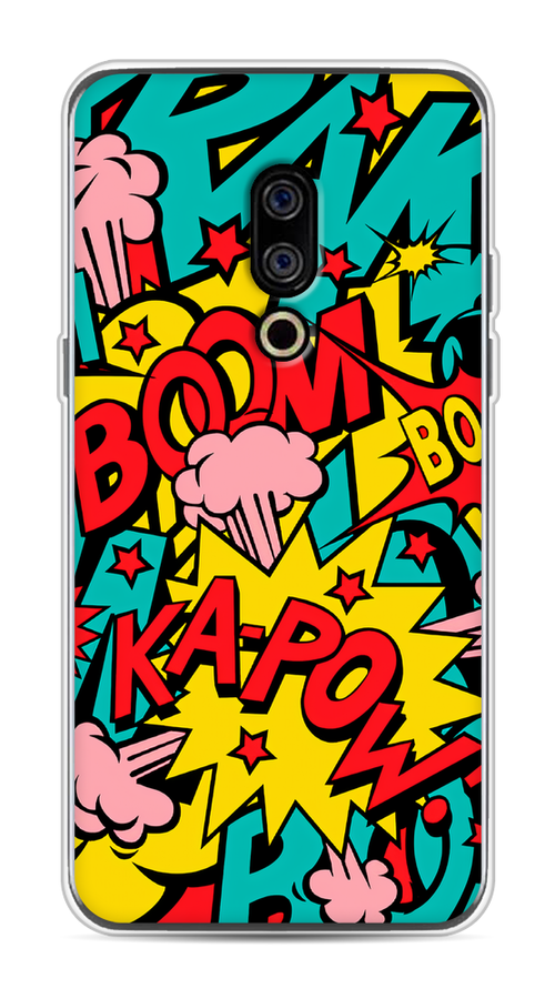 

Чехол Awog на Meizu 15 "Постер pop art", Голубой;желтый;красный, 72650-9