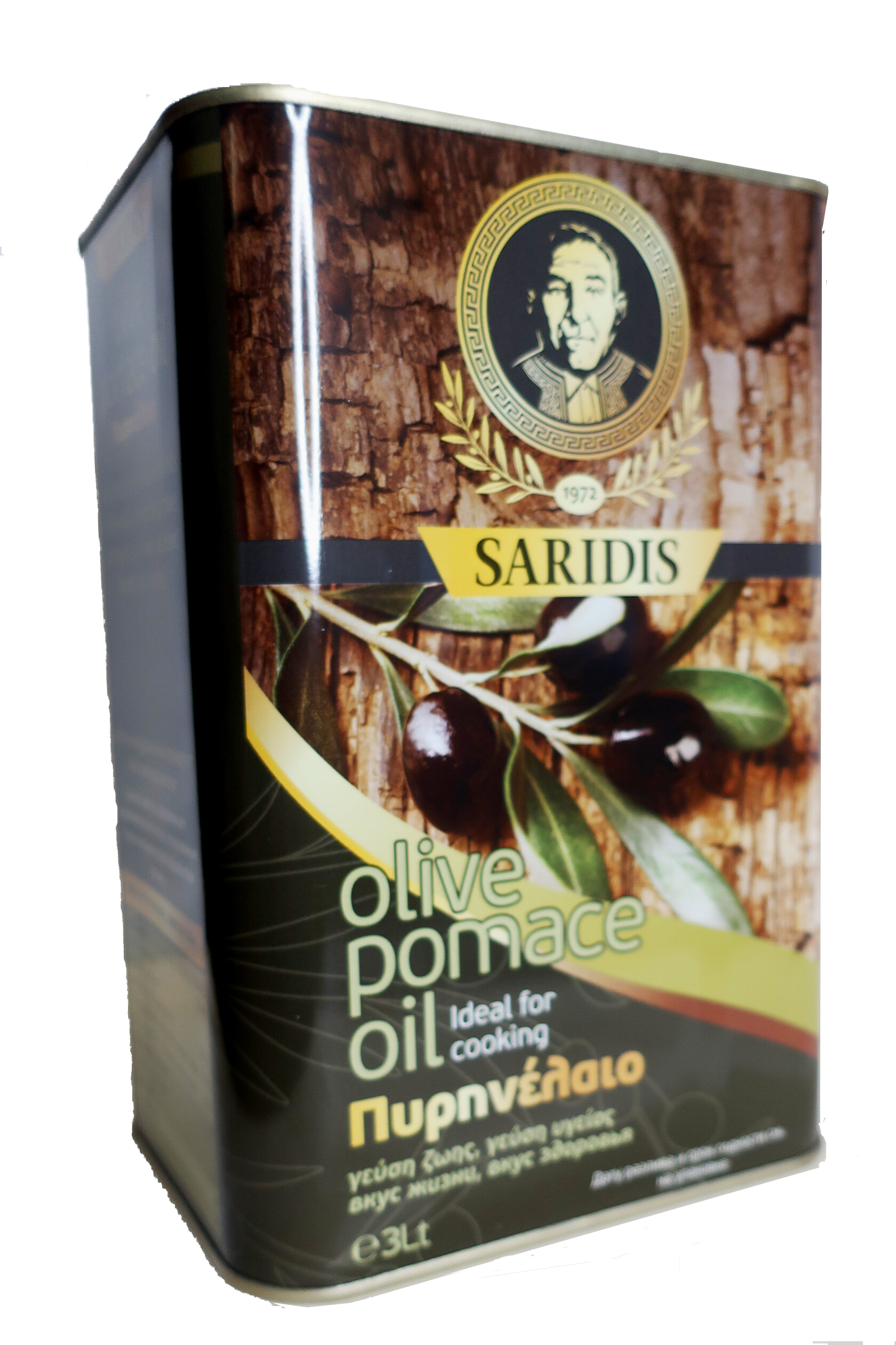 

Масло оливковое SARIDIS POMACE-OIL второй отжим, 3 литра, оливковое масло