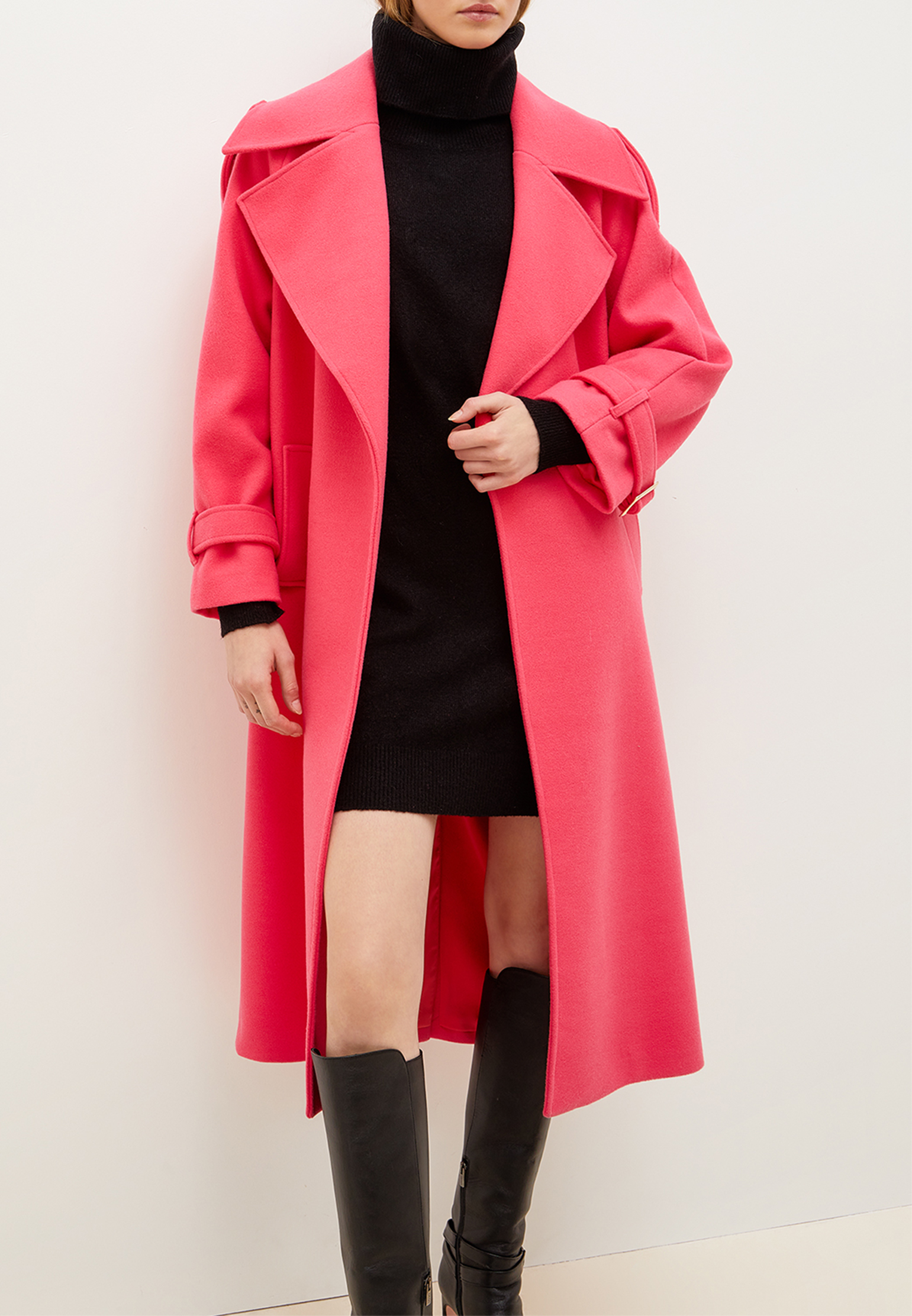 Пальто женское Liu Jo 148224 розовое 40