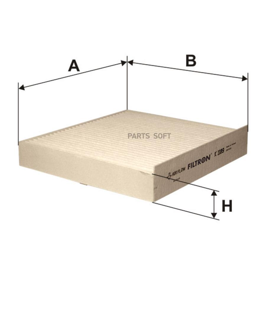Комплект фильтров салона Filtron K1189