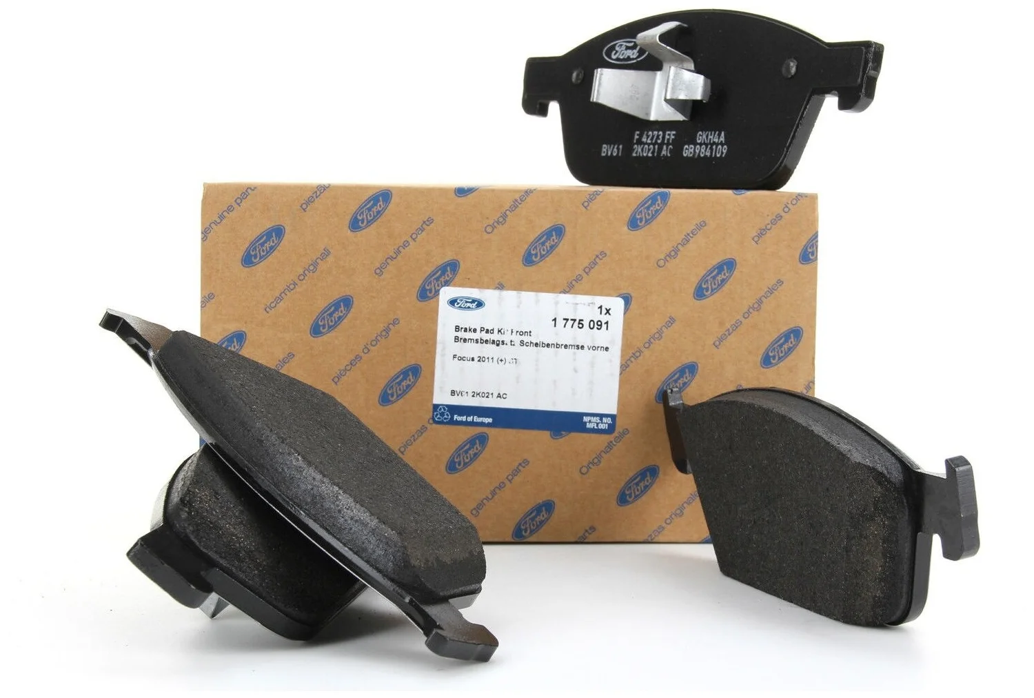 

FORD 2286735 Колодки тормозные [ORG] 1 шт