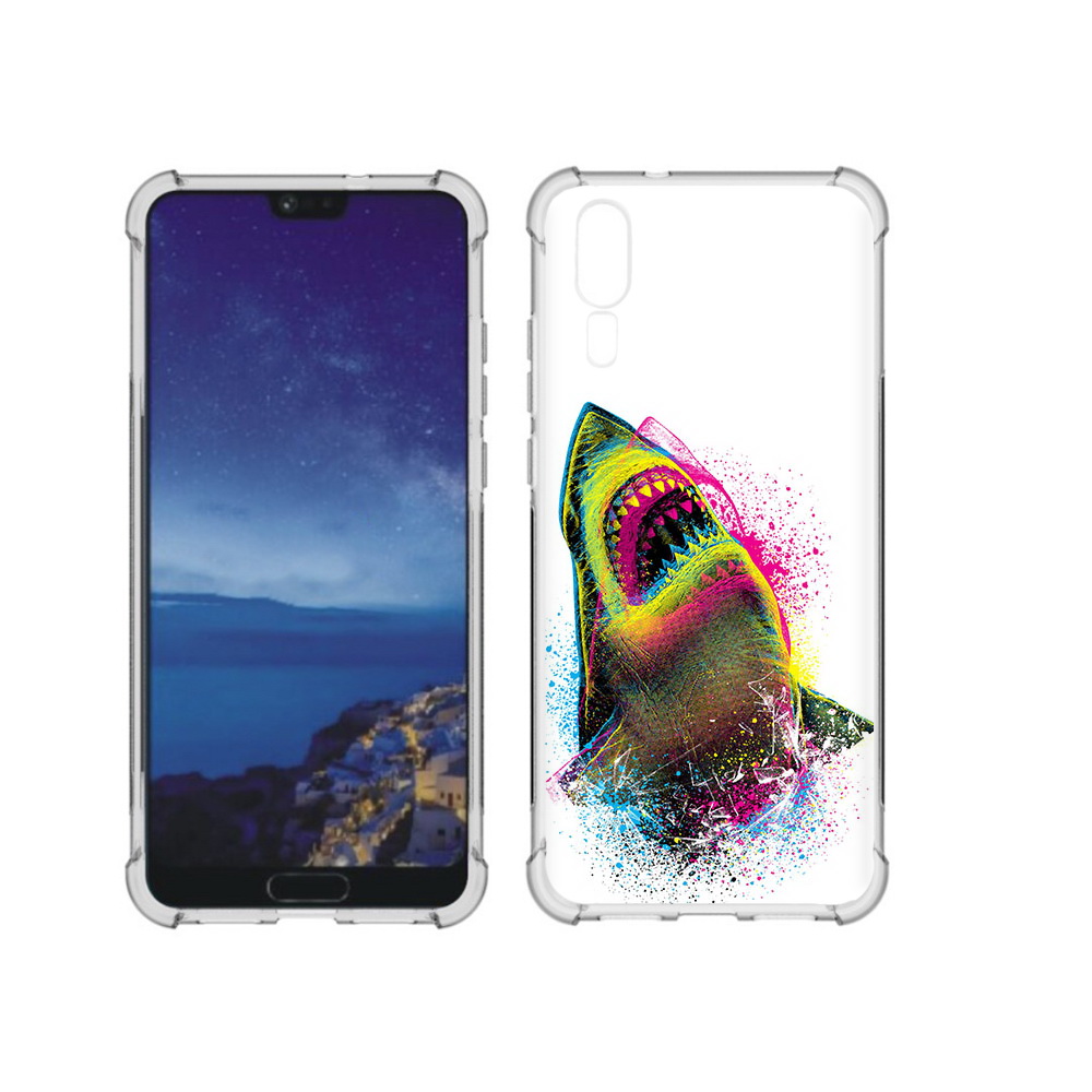 Чехол MyPads Tocco для Huawei P20 челюсти-2 (PT108006.52.674)