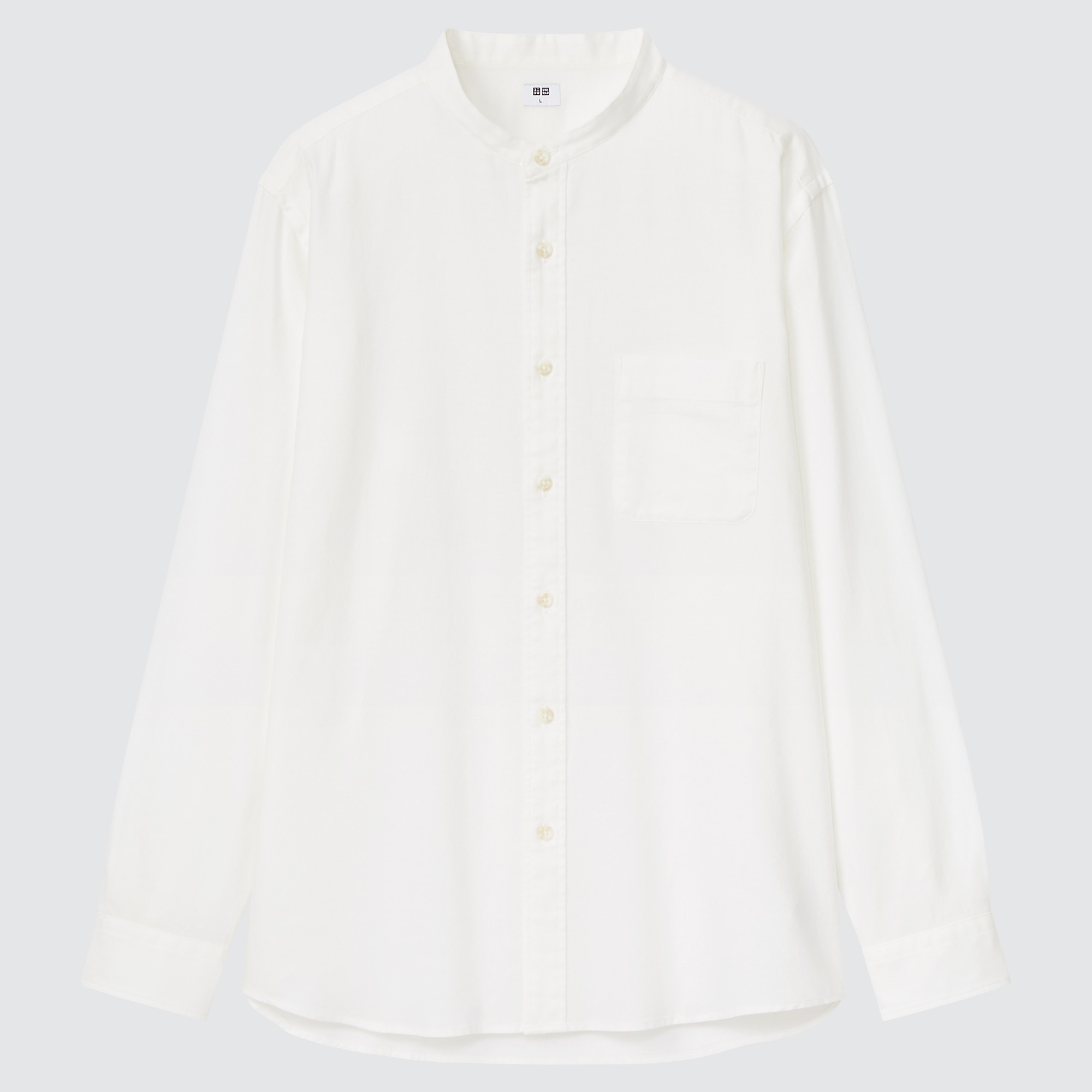 

Рубашка мужская UNIQLO 446995COL01 белая S (доставка из-за рубежа), 446995COL01