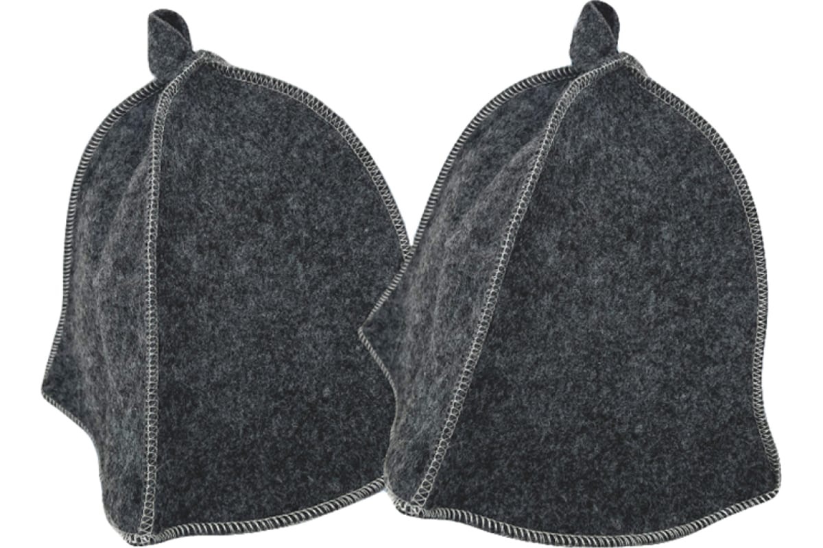 Набор Бацькина баня шапка для бани 2 шт. мужская и женская 10402-2-набор-ВИ