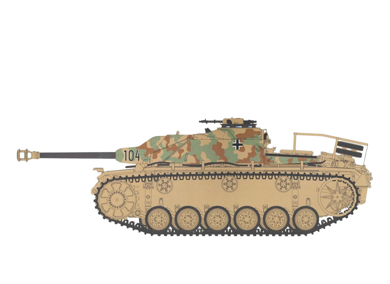 

RM-5086 САУ StuH 42 StuG.III Ausf.G