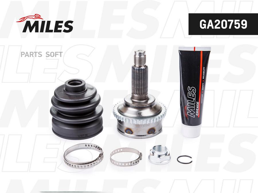 

MILES ШРУС MILES GA20759 MAZDA 626 97-02 23x56x28 1шт