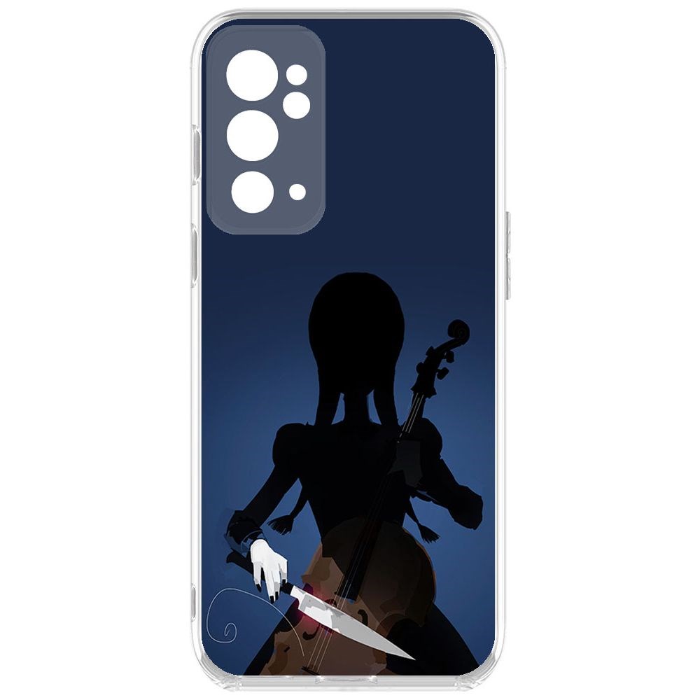 

Чехол-накладка Krutoff Clear Case Уэнсдей Аддамс - Тизер для OnePlus 9RT, Прозрачный