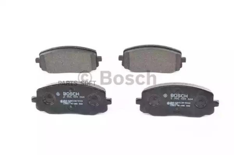

Монтажный комплект тормозных колодок Bosch 0986494064