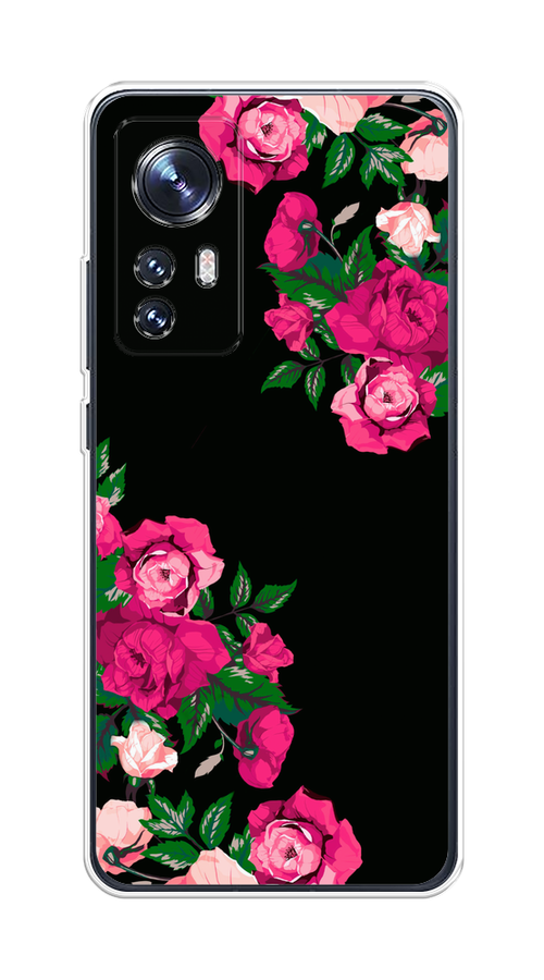 

Чехол Homey на Xiaomi 12 "Розы фуксия", Черный;розовый;зеленый, 312950-1