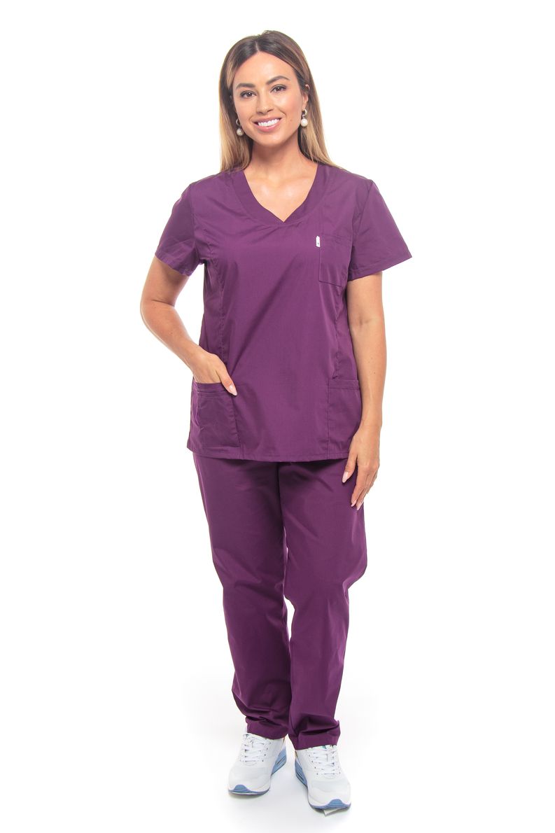 фото Костюм медицинский женский medicalwear магнолия 102 фиолетовый 44 ru