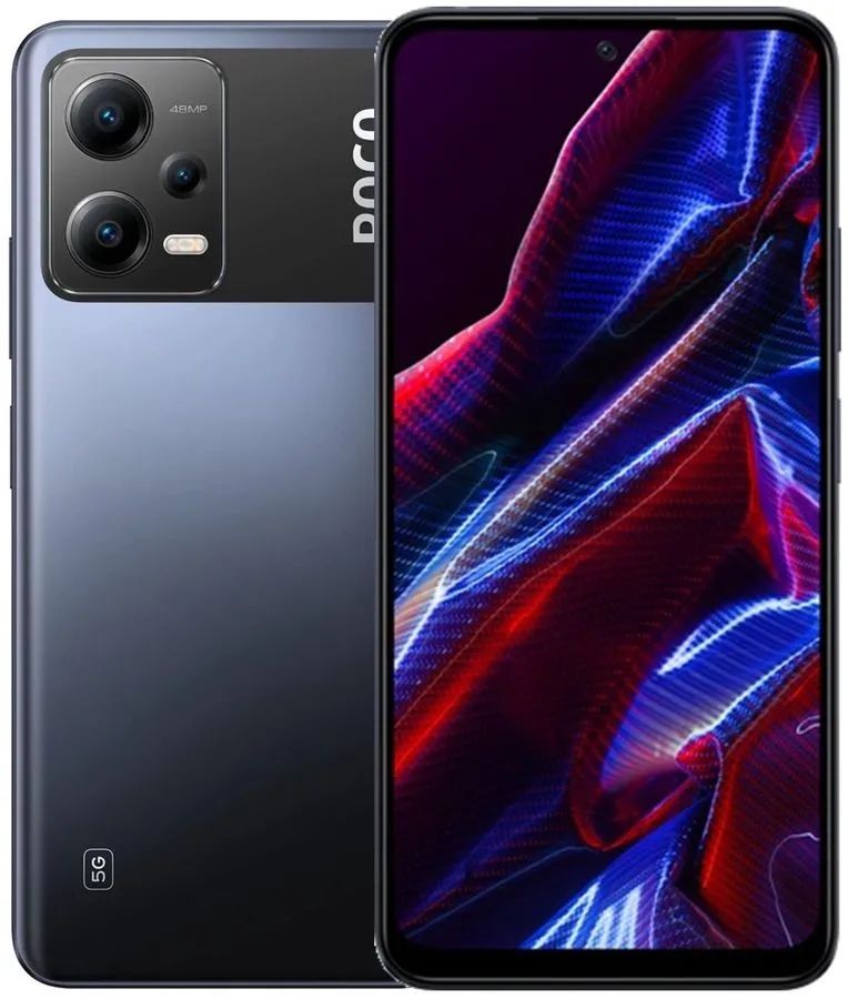 

Смартфон POCO X5 5G RU 8/256 Гб, черный, X5 5G