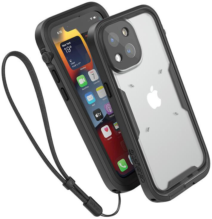 фото Водонепроницаемый чехол catalyst total protection case для iphone 13 mini, stealth black