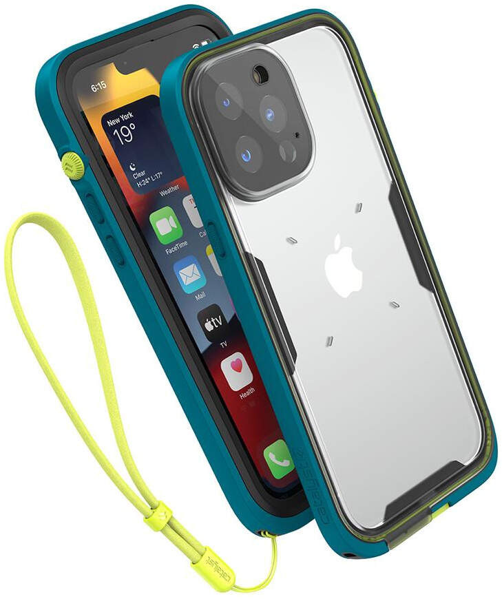 фото Водонепроницаемый чехол catalyst total protection case для iphone 13 pro max, синий