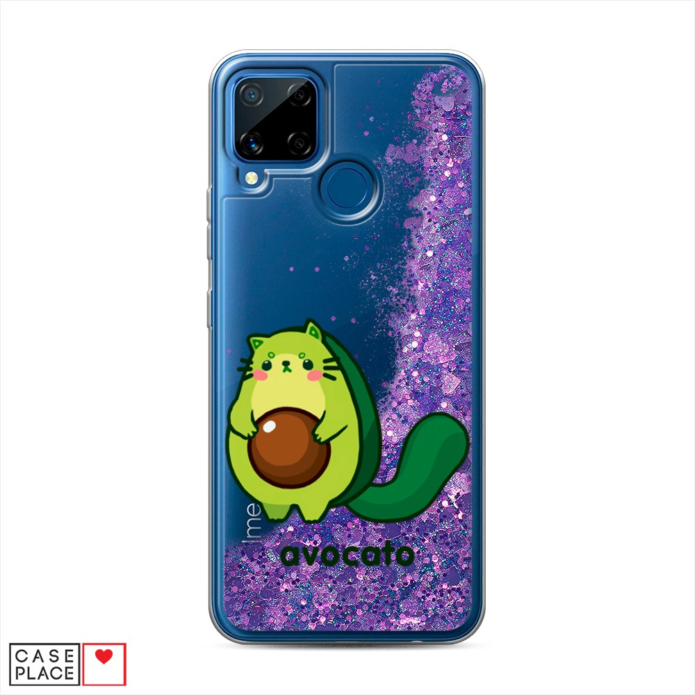 

Чехол Awog на Realme C15 "Avocato", Разноцветный, 255092-1