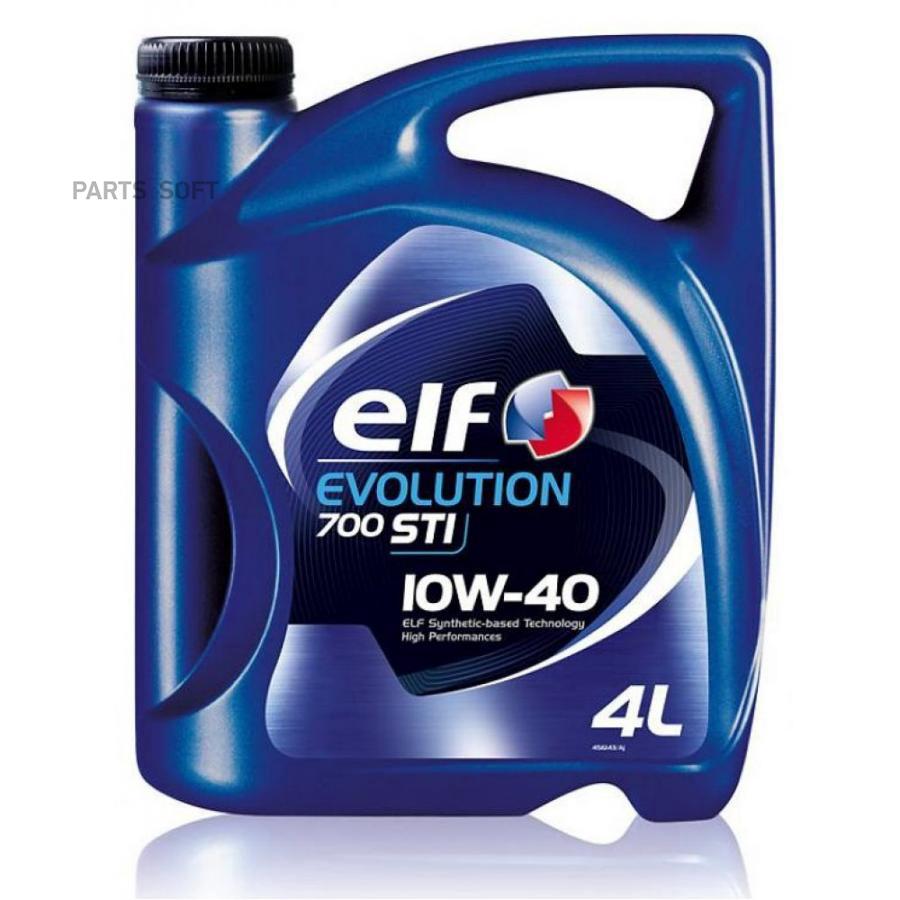 

ELF Масло Elf Evolution 700 Sti 10W40 Api Cf A3/B3/B4 4Л П/С