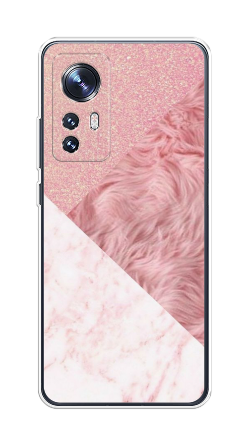 

Чехол Homey на Xiaomi 12 "Текстурные треугольники", Розовый;белый, 312950-1