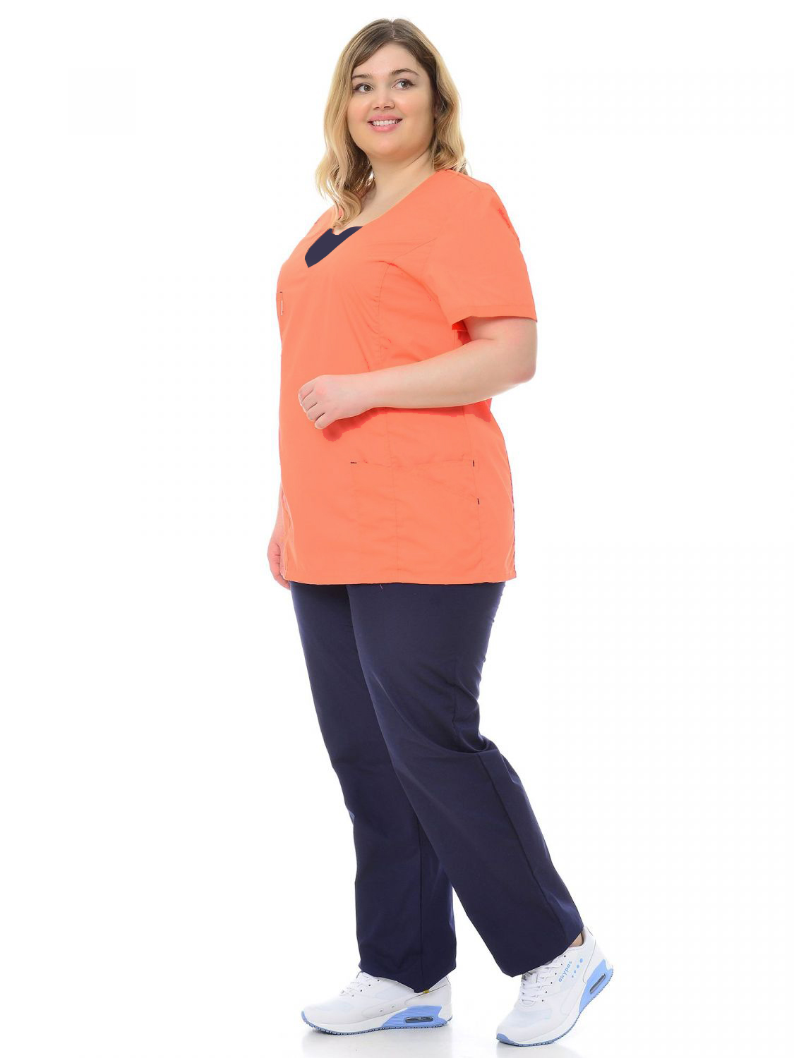 фото Костюм медицинский женский medicalwear олеся 104 розовый 56 ru