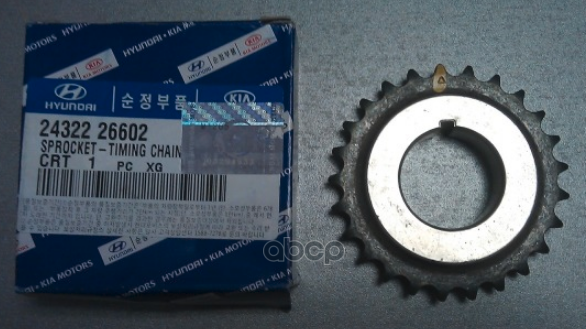 

Шестерня Распредвала Hyundai/Kia 24322-26602 Hyundai-KIA арт. 24322-26602