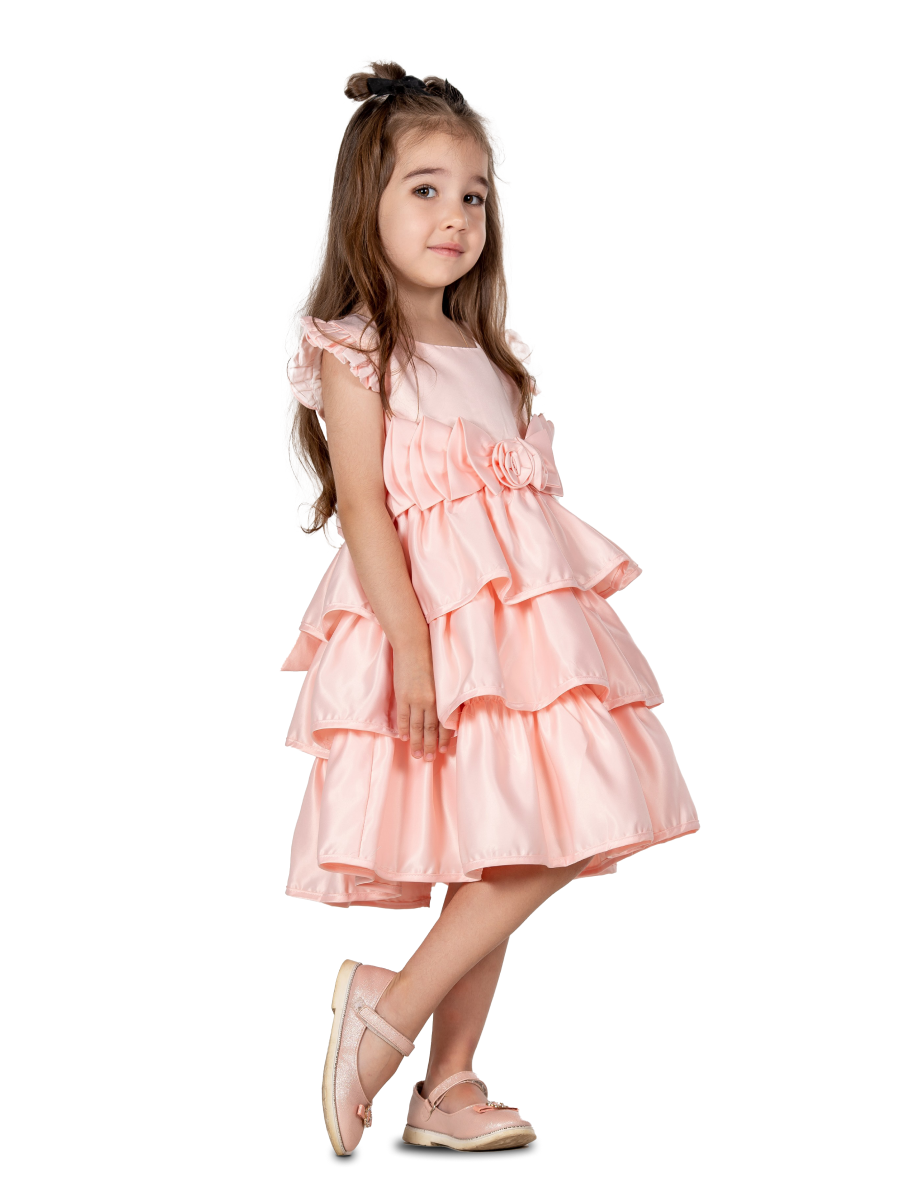 Платье детское Smile СД006, розовый, 104